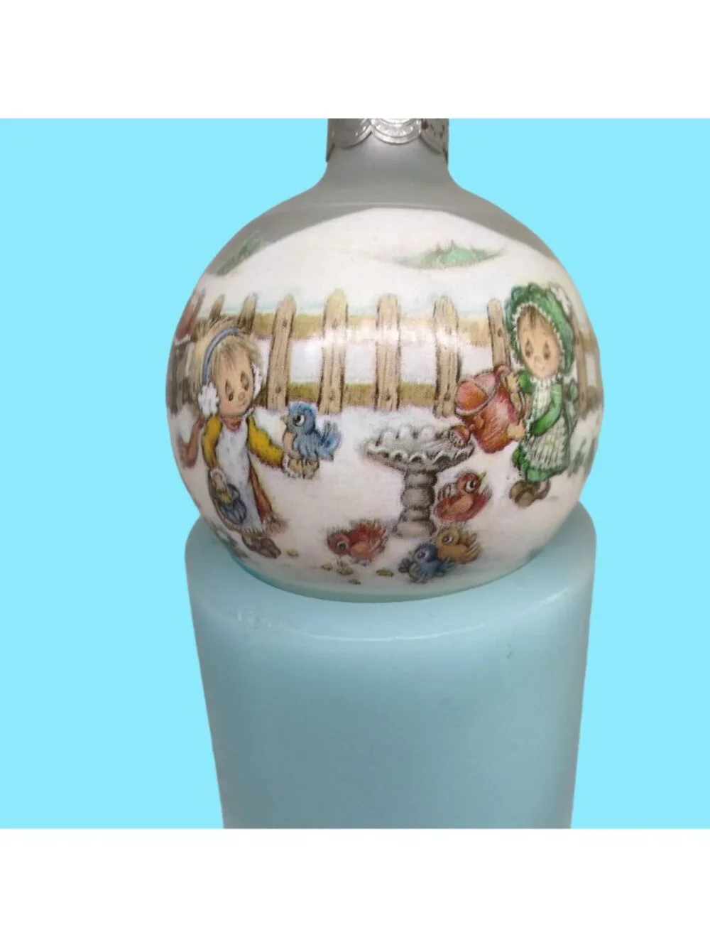 Hallmark Betsey Clark Ornament Glass Fun Friendship Christmas Season Brings 1989